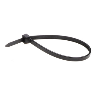 NSI GRP-7500 7”, Black General Purpose 50lb Cable Ties, 100 Pack