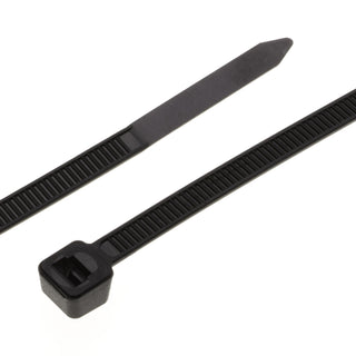 NSI GRP-8180 8”, Black General Purpose 18lb Cable Ties, 100 Pack