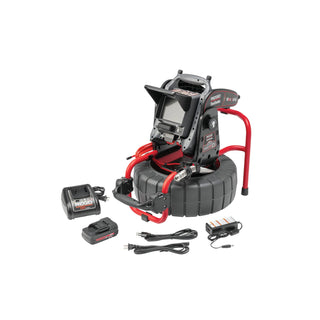 Ridgid 63818 SeeSnake Compact M40 System, includes CS6x VERSA Digital Recording Monitor, 18V Battery and Charger