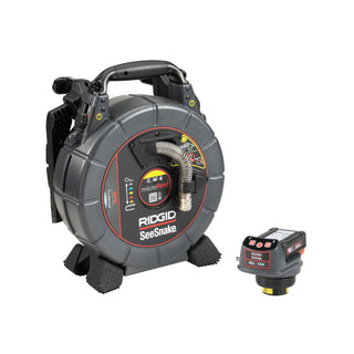 Ridgid 78728 SeeSnake mircroREEL APX & CSx Via System with TruSense - 1 Battery and 1 Charger Included