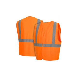 Pyramex RVHLM29 Series Type R - Class 2 Hi-Vis Orange Safety Vest