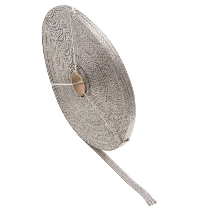 NSI SA382C Flexible Grounding Strap, 100′ Length, 9 AWG, Tin-Plated Copper