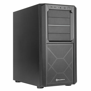 SilverStone SED1-B SETA D1 Minimalistic Mid-Tower ATX Chassis With Immense Storage Capability & Versatility