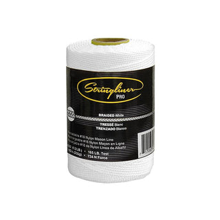 US Tape 35403 #18 Construction Replacement Roll TWISTED WHITE 540'