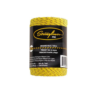 US Tape 35492 #18 Construction Replacement Roll Braided Black/Yellow 500 Feet