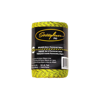 US Tape 35797 #27 Construction Replacement Roll Braided Black/Fluorescent Yellow 640 Feet