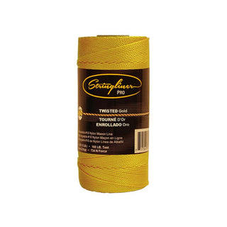 US Tape 35700 #18 Construction Replacement Roll Twisted Gold 1080 Feet