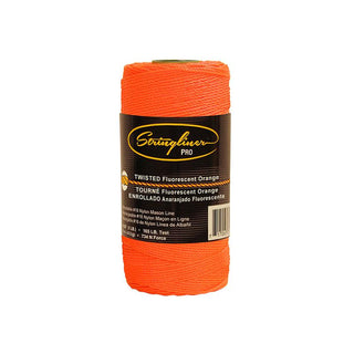 US Tape 35706 #18 Construction Replacement Roll Twisted Fluorescent Orange 1080 Feet