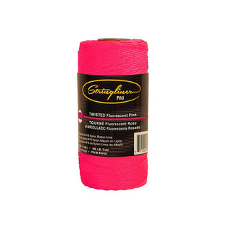 US Tape 35709 #18 Construction Replacement Roll Twisted Fluorescent Pink 1080 Feet