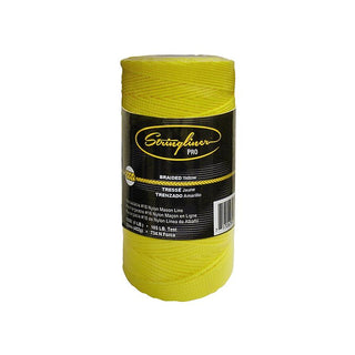 US Tape 35750 #18 Construction Replacement Roll Braided Yellow 1000 Feet