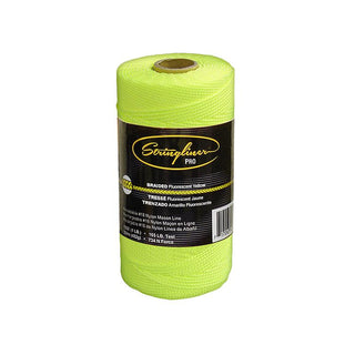 US Tape 35765 #18 Construction Replacement Roll Braided Fluorescent Yellow 1000 Feet