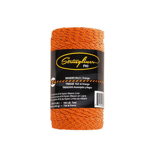 US Tape 35791 #18 Construction Replacement Roll Braided Black / Orange 1000 Feet