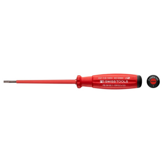 PBSwiss Tools PB 58100.1-100/3 - SwissGrip VDE Screwdriver, Insulated 3 x 100 mm