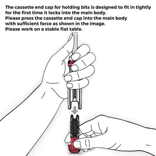 Vessel Tools TD6816MG CRYSTALINE Ratchet Screwdriver with Insert Bits, 16 Pc.