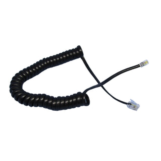 Philmore TEC25MBL Telephone Coiled Handset Cord - 14 feet