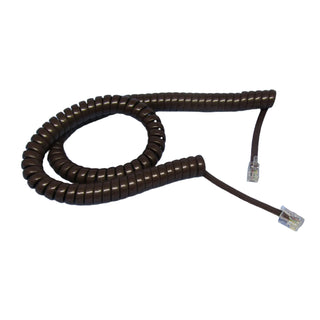 Philmore TEC25 BR Telephone Coiled Handset Cord