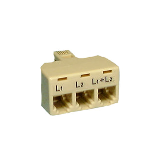 Philmore TEC73 Telephone 2 line 'T' Adaptor