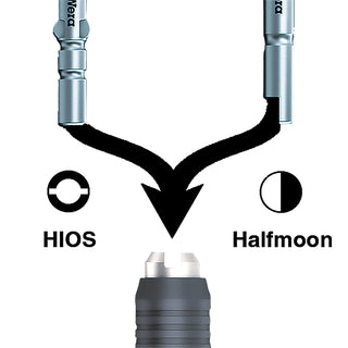 Wera 1013 Kraftform Micro ESD Bitholding screwdriver, 97 mm