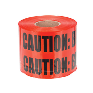 NSI ULT-627 6 Red Underground Line Tape Caution Buried Electric Line Below