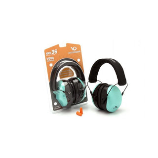 Pyramex VGPM8063C Teal - NRR 26 db Low Profile Hearing Protector - VG Clamshell