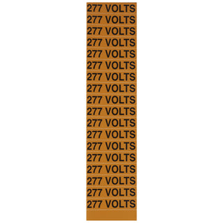 NSI VM-C-9 Voltage Marker Card 277 Volts