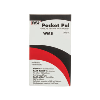 NSI WMB-12 Wire Marker Book A-Z