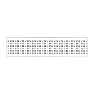 NSI WMC-32 Wire Marker Cards (#32)