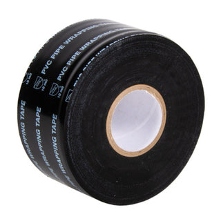 NSI WW-CP-201P Black All-Weather Corrosion Protection Tape, Printed, 100ft Long