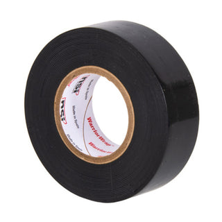 NSI WW-RS-10 Black Linerless Rubber Splicing Tape, 1in Wide, 15ft Long