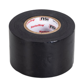 NSI WW-RS-20 Black Linerless Rubber Splicing Tape, 2in Wide, 15ft Long