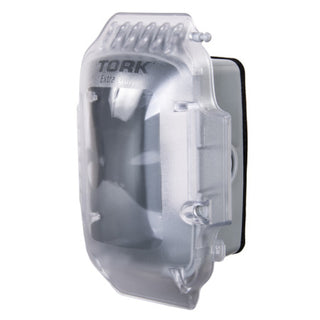 NSI XD110C TORK Turtle Extra-Duty In-Use Weatherproof Outlet Cover, Single Gang 2.75 Inch