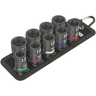 Wera Belt C Impaktor 1 socket set, 1/2" drive, 10 pieces