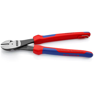 Knipex 74 02 250 T BKA 10" High Leverage Diagonal Cutters-Tethered Attachment