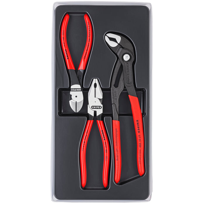 Knipex 00 20 10 3 Pc Power Pack Pliers Set
