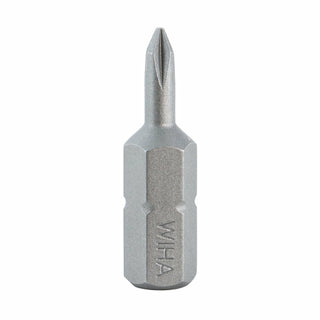 Wiha Tools 71100 #0 x 25mm Phillips Insert Bit, 10 Pack