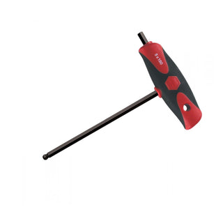 Wiha Tools 33446 Soft Grip Dual Drive Hex T-handle 3mm x 150mm