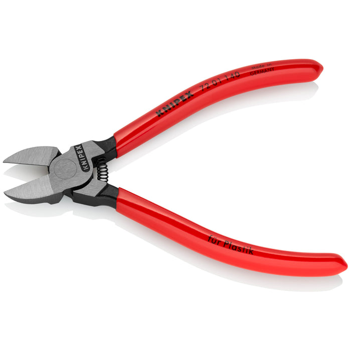 Knipex 72 01 140 5 1/2" Diagonal Pliers for Flush Cutting Plastics