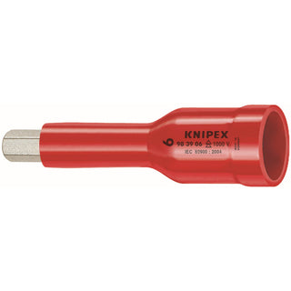 Knipex 98 39 05 3/8" Drive 5 mm Hex Socket-1000V Insulated