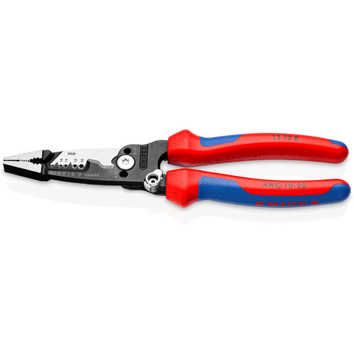 Knipex 13 72 8 SBA 8" Forged Wire Stripper 20-10 AWG