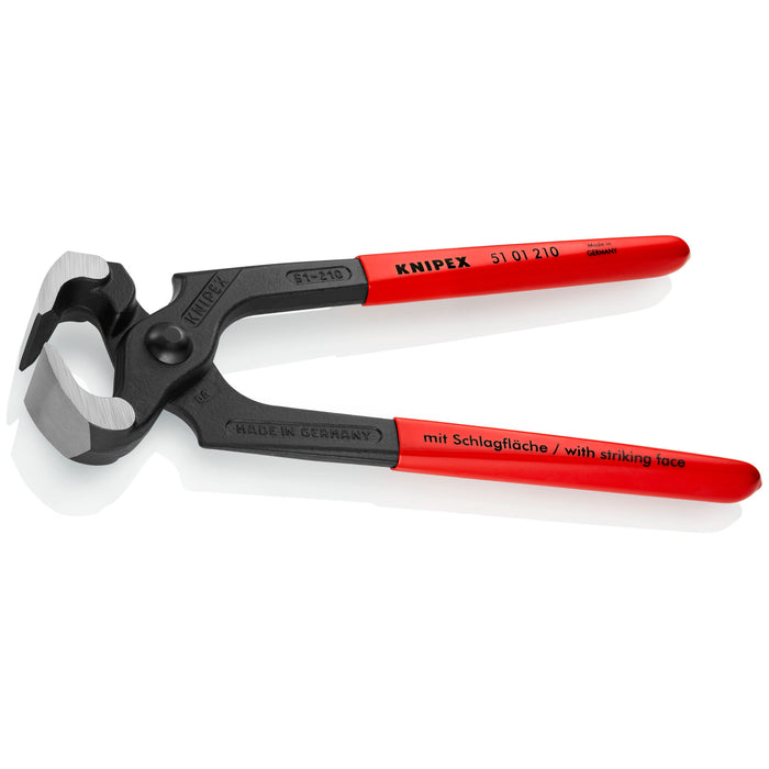 Knipex 51 01 210 8 1/4" Carpenters' End Cutting Pliers-Hammer Head Style