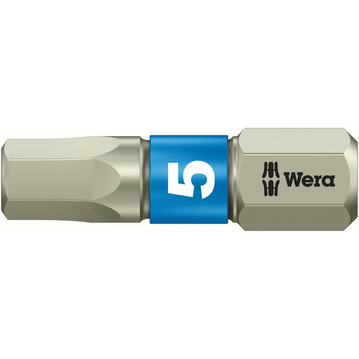 Wera 3840/1 TS bits, stainless, 7/64" x 25 mm