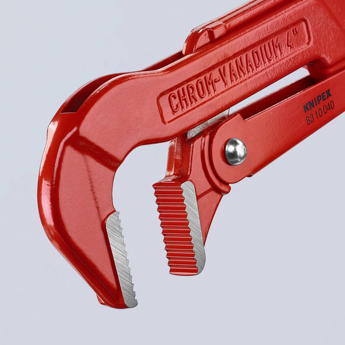 Knipex 83 10 040 29 1/4" Swedish Pipe Wrench-90°