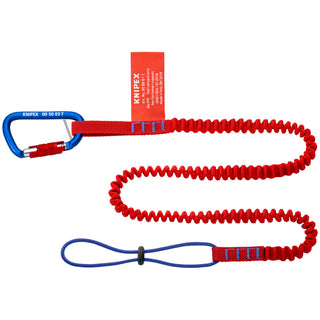 Knipex 00 50 05 T BKA 38" Tool Tethering Lanyard with Captive Eye Carabiner