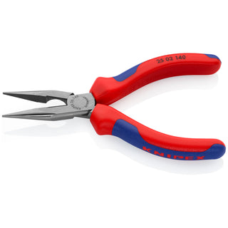 Knipex 25 02 140 5 1/2" Long Nose Pliers with Cutter