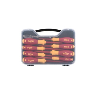 Wiha Tools 320899 Piece Insulated SoftFinish Screwdriver and Voltage Detector Set