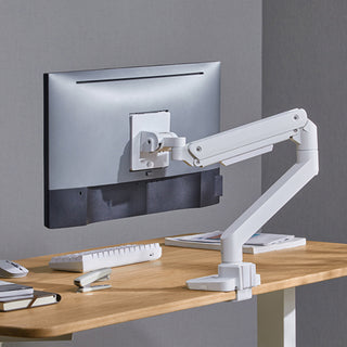 SilverStone ARM14 Single Monitor Arm With Heavy-Duty Gas Spring Design And Versatile Adjustability