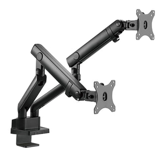 SilverStone ARM25 Dual Monitor Arm With Mechanical Spring Design And Versatile Adjustability