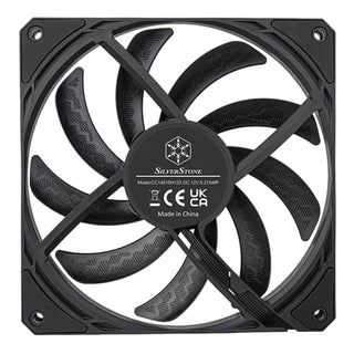 SilverStone AS140B Air Slimmer Enhanced 140mm Slim Fan With Full-Range Pwm