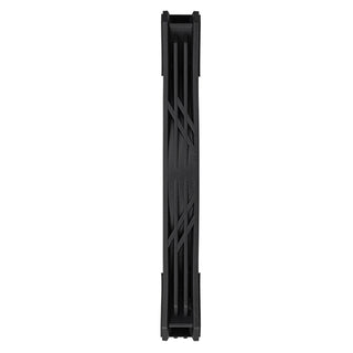 SilverStone AS140B-ARGB Air Slimmer Enhanced 140mm Slim Fan With Full-Range Pwm And Argb Lighting Effects