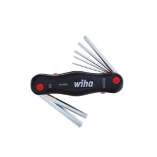 Wiha Tools 35195 7 Piece PocketStar Fold-Out Hex Key Set - Metric